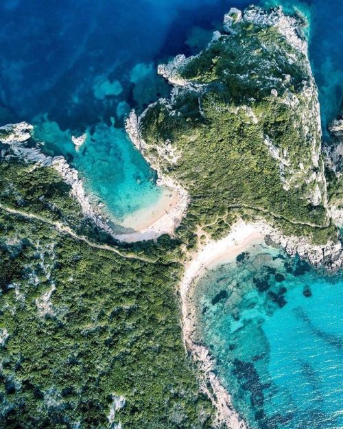 Afionas, Corfu island, Greece by Angelos Danalis. 