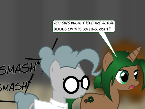 askthecookies:  Greylight: All cookies accounted for! Let’s get some answers, then.   XD That last panel…. >w< Oh Blunilda…