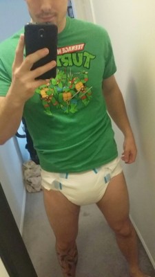 Cbf89:  Dry 24/7 With 2 Stuffers,  I’m A Little Waddling Pee Machine Today #Abdl