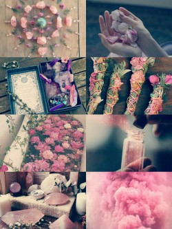 kinstethic:  Pink Witch aesthetic 