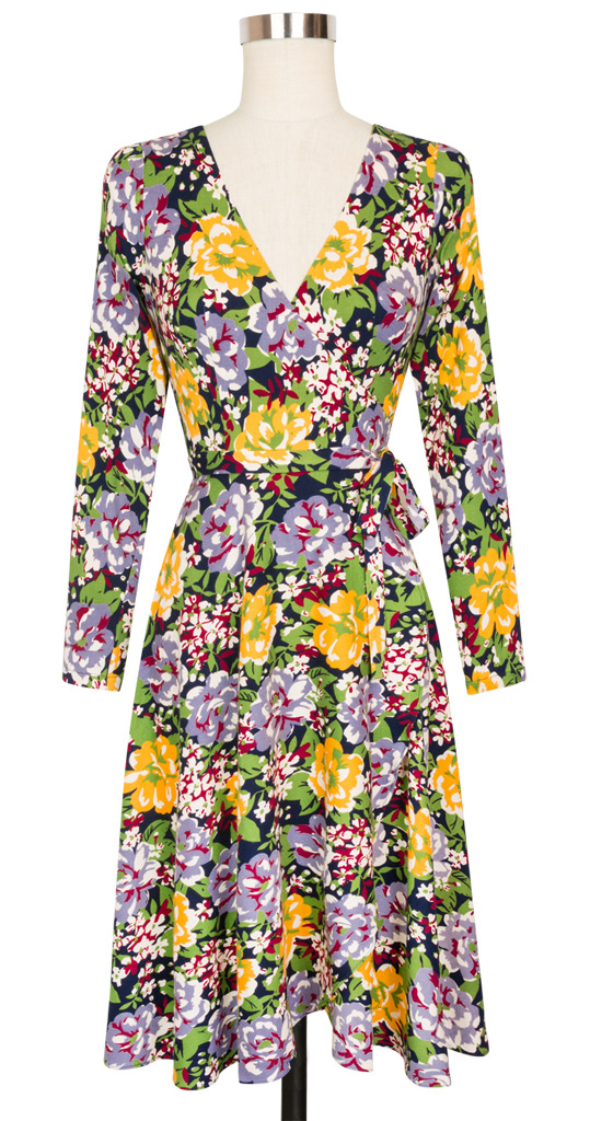 All the Trashy Diva — Retro Wrap Dress ...