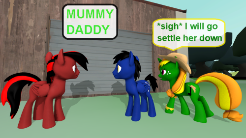 ask-the-out-buck-pony:  (Anon spell type swoop 2/15)Asked by ask-gmodsfmrocks / GMODSFMROCKS    xD D’aww x3