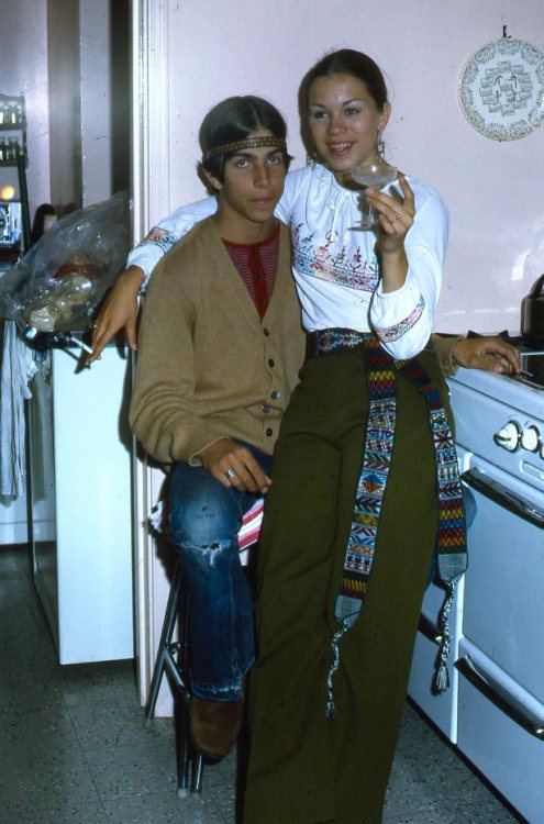 Debbie and Dirk, April 1971