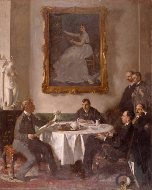 Homage to Manet - Sir William Orpen  1909British  1878-1931