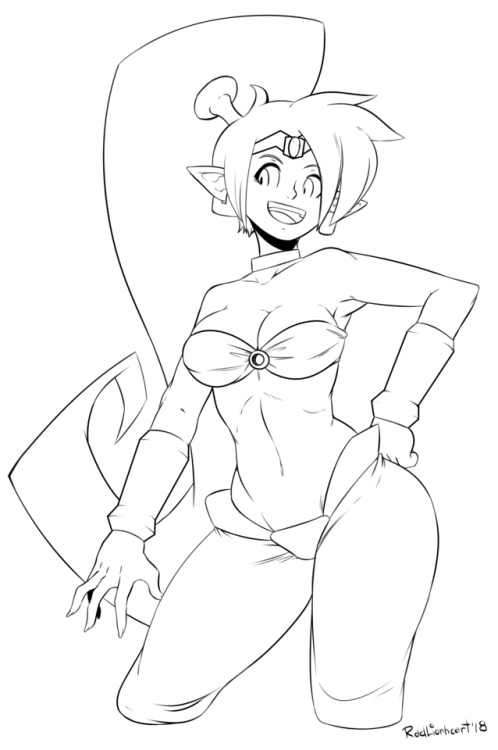 Sex radlionheart:  Drew Shantae to use as 2018′s pictures