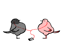k-eke:  L’incroyable fusion entre un pigeon et un walk-man !   The walk-bird.