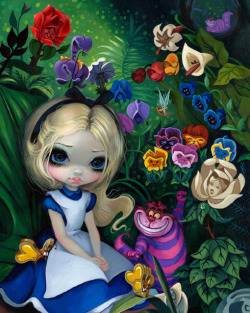 victoriousvocabulary:  WHIGMALEERIE [noun] 1. a whim; notion. 2. a whimsical or fanciful ornament or contrivance; gimmick. Etymology: origin uncertain, though to be derived from Scots figmalirie. [Jasmine Becket-Griffith - Alice in Wonderland: Alice in