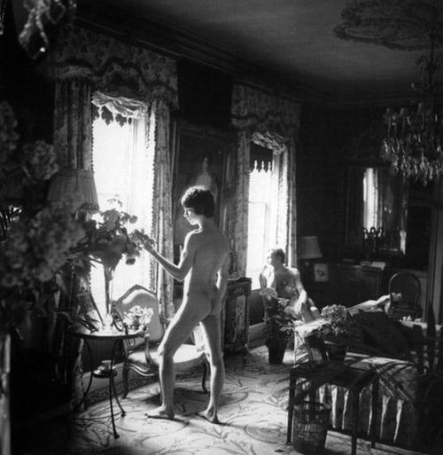 nodistinguishingfeatures:Once upon a time in the 1960s: painter Patrick Procktor and friend photogra