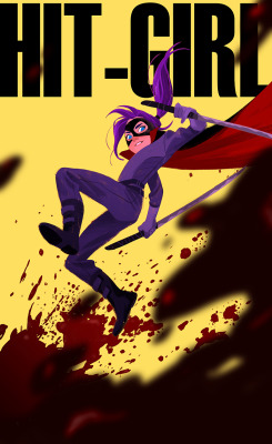 jigokuen:  Hit-Girl fan art for Sketch Dailies