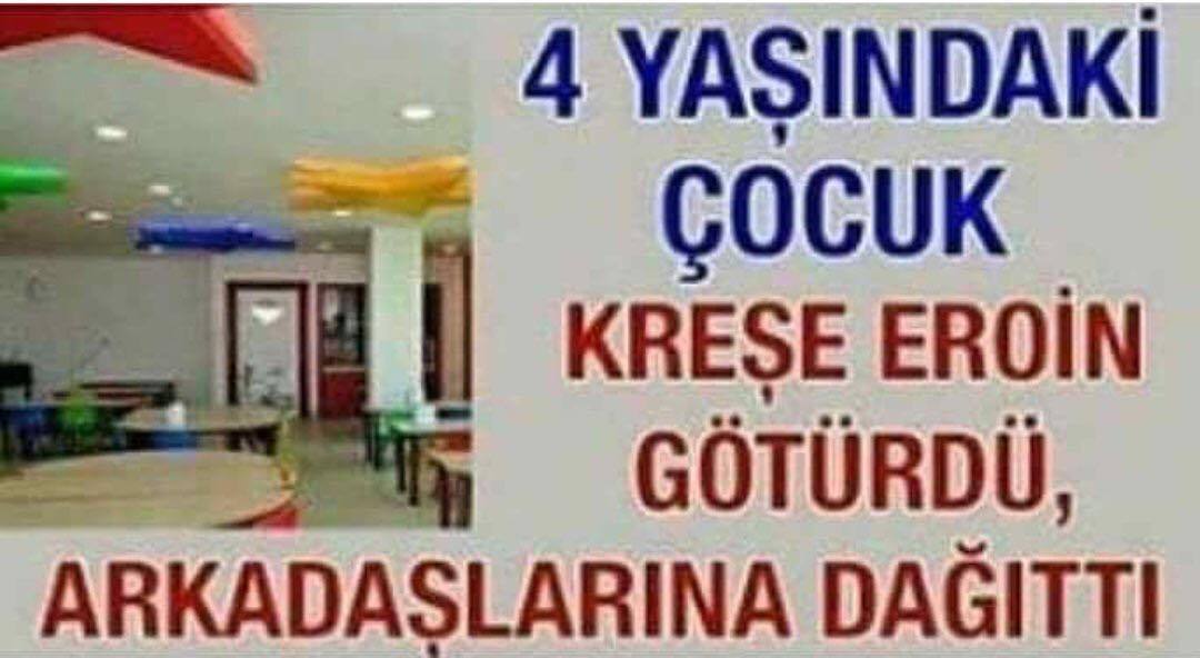 4 yaşındaki çocuk kreşe...