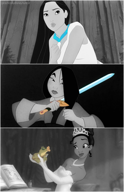 practicallydisney:  Disney princesses + important objects inspired by this post 