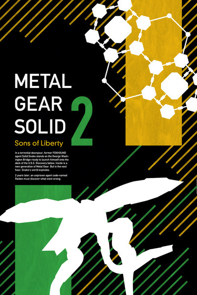 nerdsandgamersftw: Metal Gear Solid Prints By Michael Weinstein
