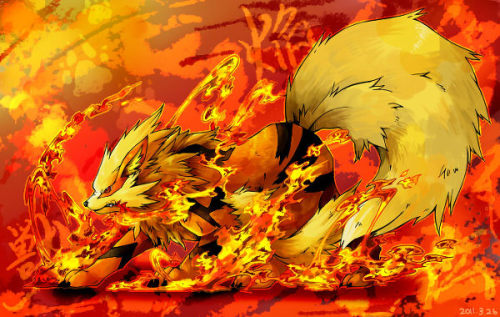 alternativepokemonart: Artist Arcanine by request.