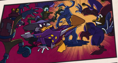 glowing-gravity:THE ORIGIN OF DARKWING DUCK…And, once again in a massive ego move, Darkwing is inspi