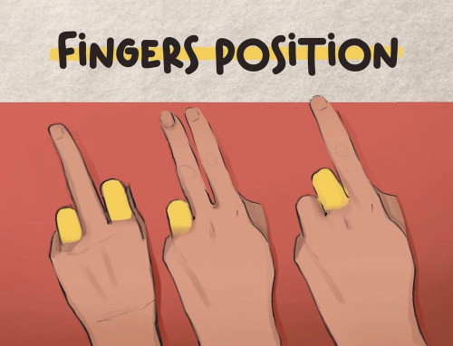 How To Draw: The Position Of The Fingers In Hand Poses Correctly (FINGERS WORK TOGETHER)