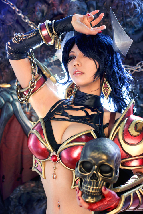 cosplaygirl: 도타2 ‘고통의 여왕’ - 스파이럴캣츠 타샤님 - 플겜_코스갤
