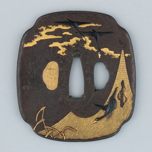 met-armsarmor: Sword Guard (Tsuba), Metropolitan Museum of Art: Arms and Armor The Howard Mansfield 