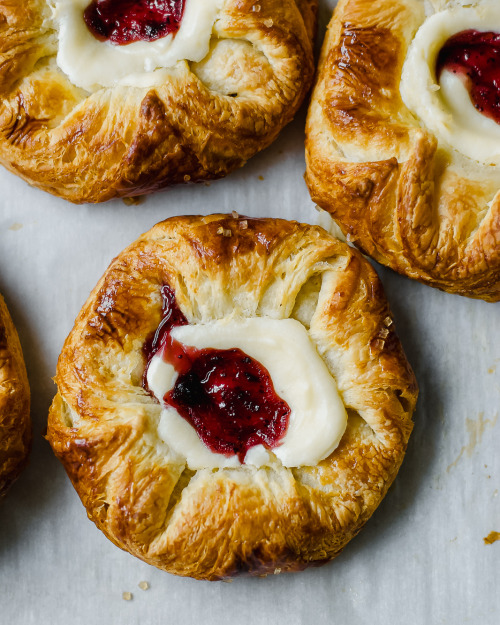 fullcravings:Sourdough Fruit Danishes