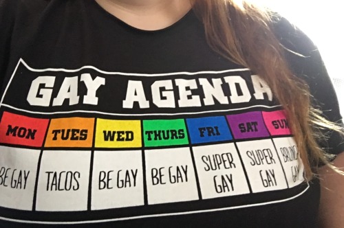 gay-irl:starshiphufflebadger:I love my new tshirt. ❤️shirt here…