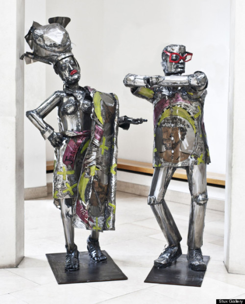 dynamicafrica: Spotting work done by Nigerian master sculpture Sokari Douglas Camp (CBE) isn’t