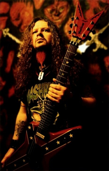 here-c0mes-the-pain:  Dimebag, Chuck Schuldiner, Jeff Hanneman, Cliff Burton, Per Dead and Dio ♥