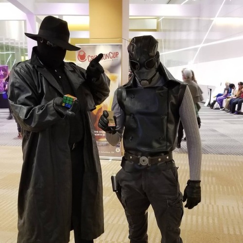 Found a fellow Noir Spidey!   #ohayocon2019  (at Greater Columbus Convention Center) https://www.instagram.com/p/Bsjnmc-AQHDfYSuRZfY9-eVMuS3XuF9CvMCWoo0/?utm_source=ig_tumblr_share&igshid=z6zya5pm95b5