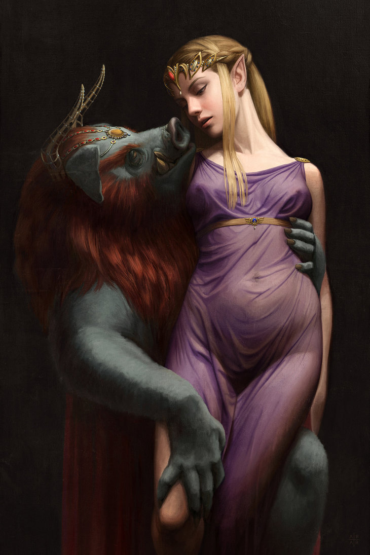 pixalry:  Legend of Zelda Baroque  Art Series - Created by Ástor Alexander  All