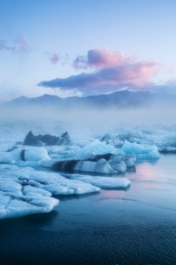 glxciers:  Jökulsarlon at 4:45 AM | (By: