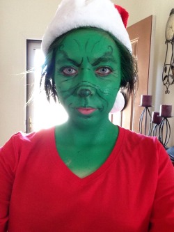 onehornygirly:  I was the grinch.  Then I