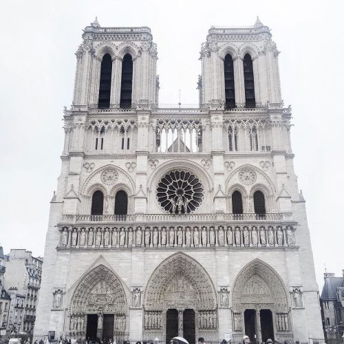 ✖️Notre-Dame✖️ de Paris #notredame#pfw#paris#church#eglise#victorhugo#architecture#art#history#monum