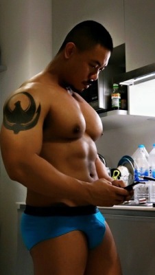 Asian Bodybuilder