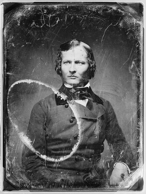 publicdomainreview:A collection of haunting daguerreotypes from the studio of Matthew Brady, one of 