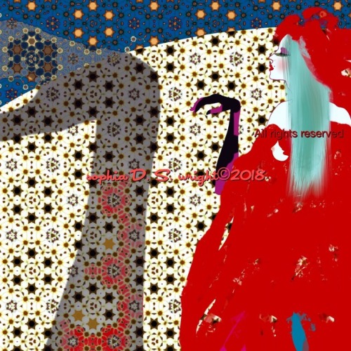 Reflection On Our Patterns (2018) Sophia D. S. Wright Composition On IPadPro Made With Procreate & Adobe