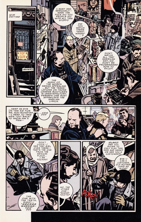 “Sugartooth”The Winter Men #4 (June 2006)Brett Lewis, John Paul Leon and Dave StewartWildStorm / DC 