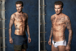 privateavalon:  David Beckham for H&amp;M Summer 2014 Swimwear Collection