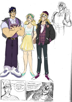 Hermescostellos:last Night Pat And I Came Up With A Phantom Blood High School Au