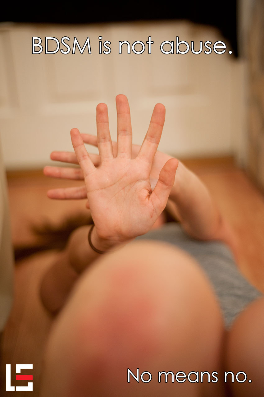 stefanolaforgia:BDSM is not abuse. No means no.