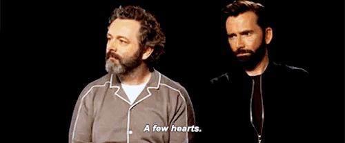 michaelsheen:Good Omens – Heavenly or Hellish quiz: Are David Tennant and Michael Sheen angels or de