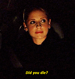 claudiablacks:  buffy rewatch ❉ as you were