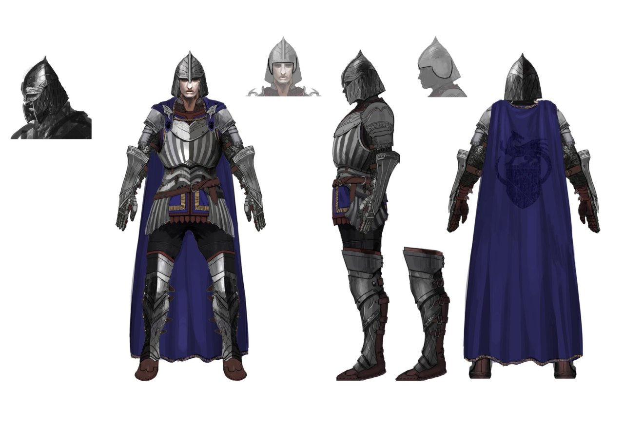 Dragon S Dogma Online White Knights Armour 100 The Time