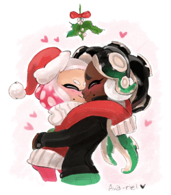 ava-riel:under the mistletoe~ <3 <3