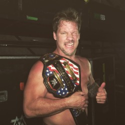 lasskickingwithstyle:  wwe: …#AndNEW #USTitle Champion… @chrisjerichofozzy! #WWEPayback #SDLive 