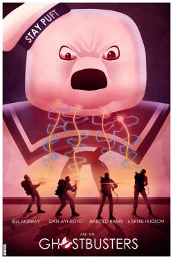 thepostermovement:  Ghostbusters by Matt