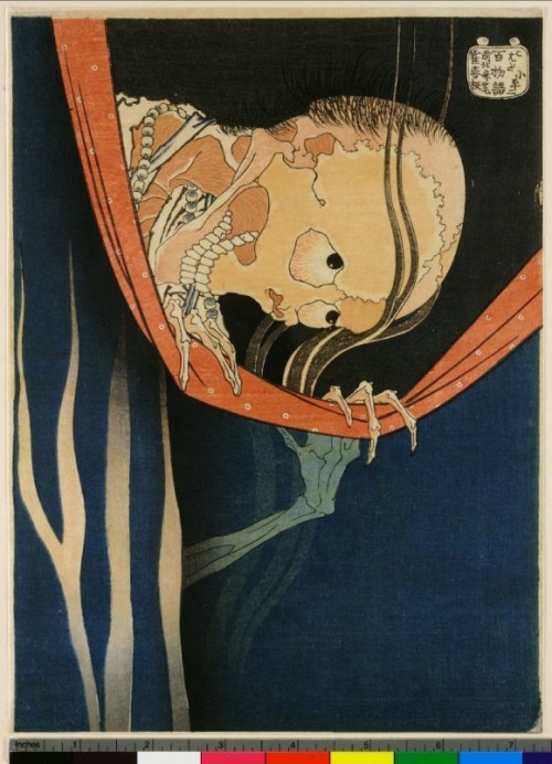 浮世絵・日本画に描かれた骸骨（ドクロ） : カラパイア
