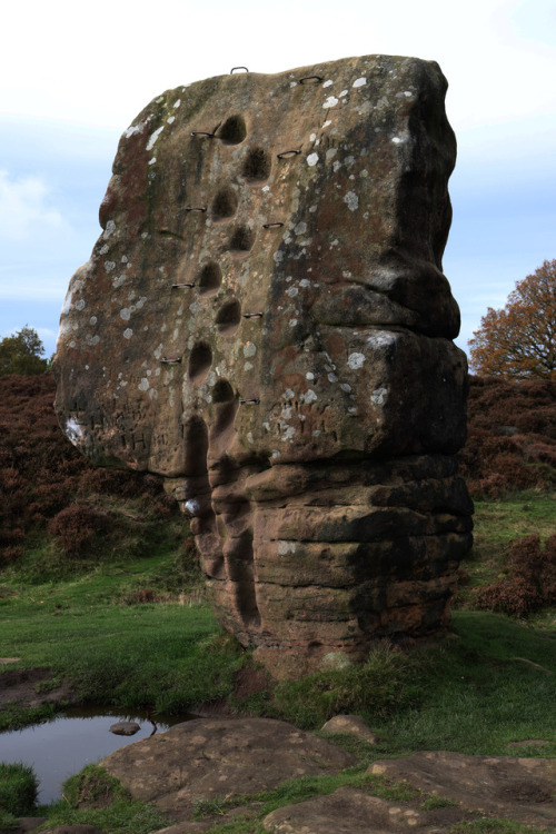 Cork Stone Prehistoric Feature, Stanton Moor, Derbyshire, 26.10.17.