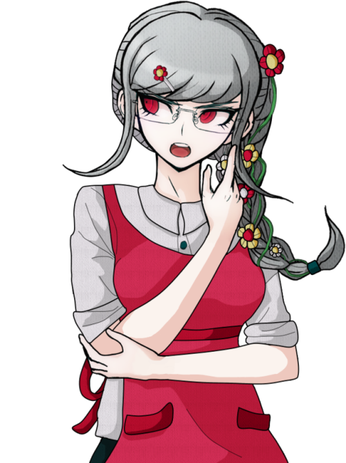 ♫ sprite edit for shsl florist peko with flowers in her hairheres ur sprite edit peko! i hope u like