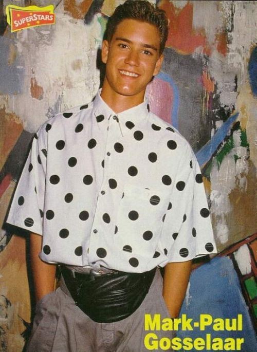 Mark Paul Gosselaar  (AKA Zack Morris) is 90s Fashion Goals <3