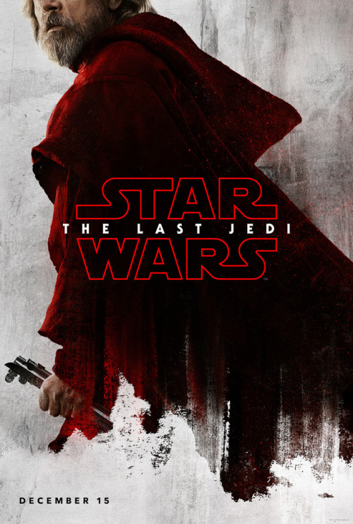 starwars: Teaser posters for The Last Jedi. Arriving in our galaxy December 15.