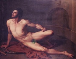Wounded Gladiator. 1822. Francesco Podesti. Italian. 1800-1895.