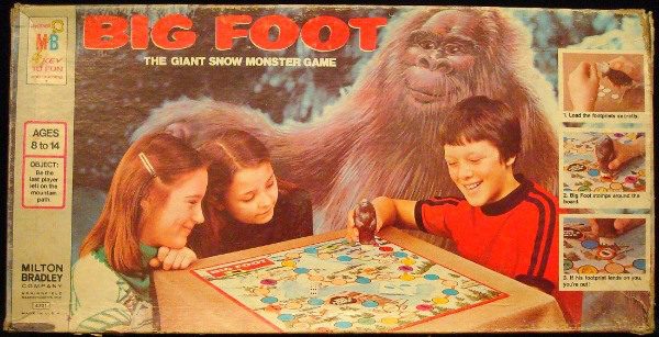 cultofweird:  Big Foot board game from Milton Bradley, 1977. More photos here. Daily